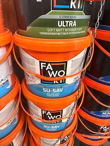 Предлагается краска для внутренних работ FAWO Su-Sav Aquablock lalafo.kg да Предлагается краска для внутренних работ FAWO Su-Sav Aquablock