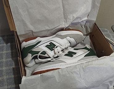 мужской комплект: Мужские кроссовки, 41.5, New Balance, Новый, цвет - Зеленый — 2