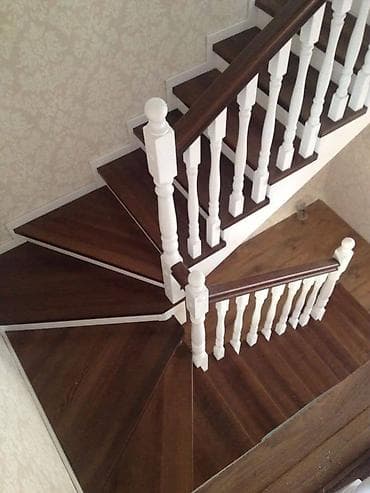 пух перо: Металлическая лестница Для дома, Бесплатный замер, Форма лестницы: Г-образная, Стиль: Классический — 9