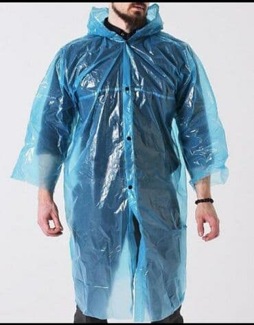 Плащ от дождя. Дождевик одноразовые и многоразовые. Ткань винил и at lalafo.kg Плащ от дождя. Дождевик одноразовые и многоразовые. Ткань винил и