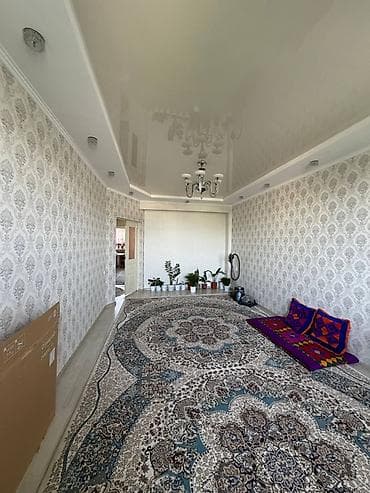 продажа квартир в таласе: 3 комнаты, 87 м², Индивидуалка, 5 этаж, Косметический ремонт — 2