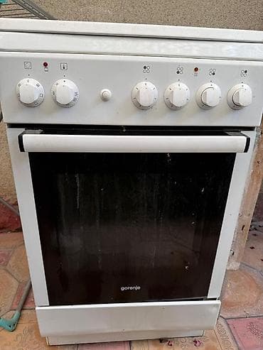 горенье: Комбинированная плита Gorenje, напольная, с духовкой. Основные — 1