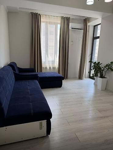 2ком кв бишкеке: 2 комнаты, 67 м², 12 мкр Элитка, 3 этаж, Евроремонт — 1