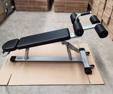 тренажер для пресса домашний: Скамья для пресса с регулируемым углом наклона и мягкими валиками для — 3