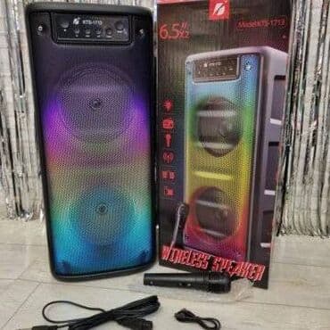 bluetooth speaker: Колонка KTS-1713 - это универсальное устройство для караоке с — 1