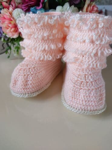 домашняя обувь: Детские домашние сапожки, размер любой — 1