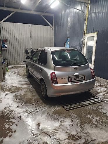 пистолет с глушителем: Nissan Micra: 2003 г., 1.4 л, Автомат, Бензин, Хэтчбэк — 7