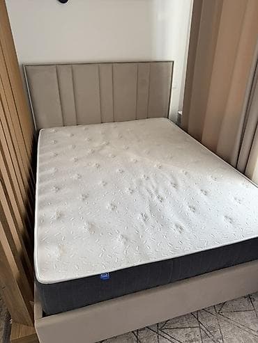 Офисная мебель: Ортопедический матрас, Б/у, Другой бренд, Двухстворчатая, Матрасы средней жесткости, Кокосовая койра — 2