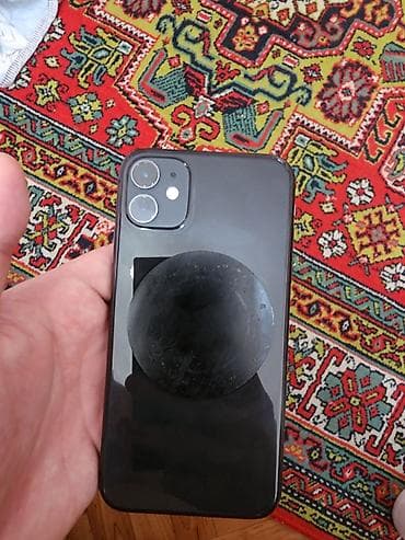 iphone s7: IPhone 11, Б/у, 128 ГБ, Черный, Чехол — 6