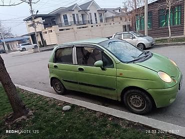 бар авто: Daewoo Matiz: 2002 г., 0.8 л, Кол менен иштөөчү, Бензин, Кроссовер — 9