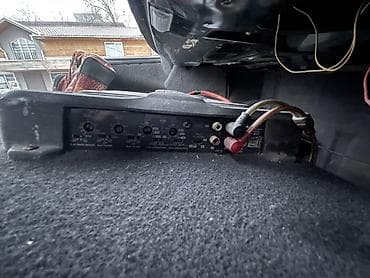 Тюнинг: Автозвук комплект: сабвуфер Pioneer + усилитель Kenwood - Сабвуфер — 6