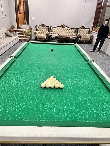 Велоаксессуары: Бильярдный стол для русского бильярда (пул-рум формат) - Классическая — 2