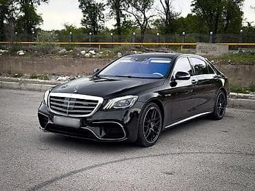 apollo solo: Mercedes-Benz S-class AMG: 2018 г., 4 л, Автомат, Бензин, Седан — 2
