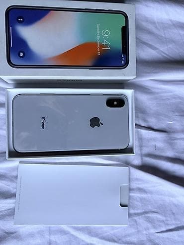 iphone es: IPhone X, Серебристый, Коробка — 1