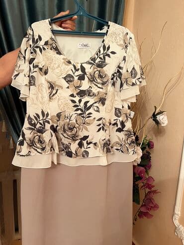 дордой большие размеры: Турецкий размер 50 
Платье Турция 
В отличном состоянии 
Цена 2000 — 2