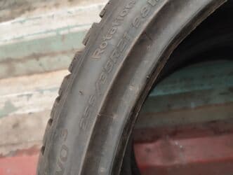 шины и диски на хундай портер 2: Шины 255 / 35 / R 21, Зима, Б/у, Пара, Легковые, Корея, Hankook — 3