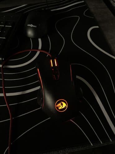 xbox usb: Игровая проводная мышь Redragon (символьный логотип на корпусе) — 3