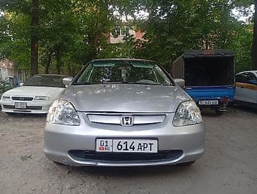 Honda Civic: 2001 г., 1.6 л, Механика, Бензин, Хэтчбэк at lalafo.kg Honda Civic: 2001 г., 1.6 л, Механика, Бензин, Хэтчбэк