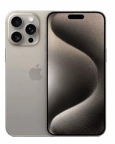 реми 9 а: IPhone 15 Pro Max, Б/у, 512 ГБ, Natural Titanium, Зарядное устройство, Чехол, Коробка, 85 % — 1