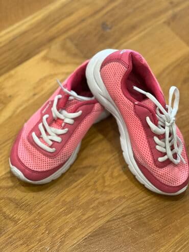 размер 28: Кроссовки на девочку Demix размер 33-34в хорошем состоянии, дышащие — 1