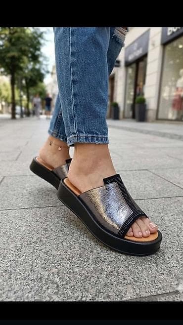 темир ешиктер: Женские летние босоножки SEMA (Турция) - Модель: открытый мыс — 2
