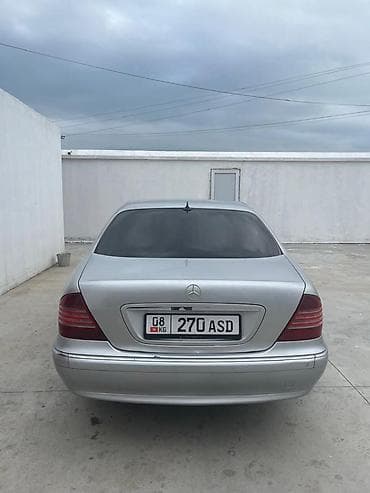 mers e124: Mercedes-Benz S-Class: 2003 г., 3.7 л, Автомат, Бензин, Седан — 3