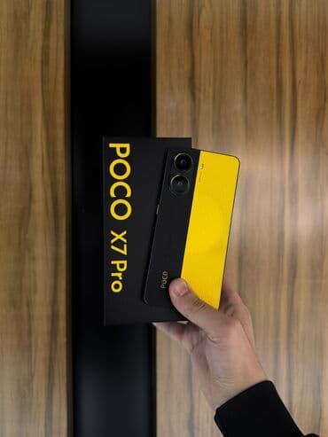 Poco X7 Pro, Б/у, 512 ГБ, цвет - Желтый, 2 SIM