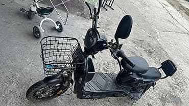 Электрический скутер Panda (городской), черный - Компактный at lalafo.kg Электрический скутер Panda (городской), черный - Компактный