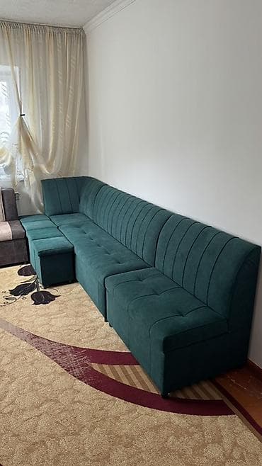 килемдер бишкек: Ашкана үчүн жумшак бурчек, Жаңы, Башка материал, түсү - Жашыл — 2