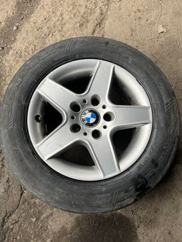 купить диски на авто в бишкеке: Литые Диски R 15 BMW, Пара, отверстий - 5, Б/у — 5