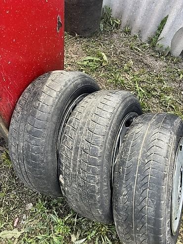 куплю диска мерс 15: Колеса в сборе 195 / 65 / R 15, Всесезонная, Б/у, Комплект, Легковые, Железные, отверстий - 4 — 2