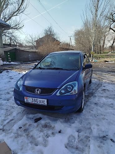 Унаа: Honda Civic: 2001 г., 1.4 л, Кол менен иштөөчү, Бензин, Хетчбек — 5
