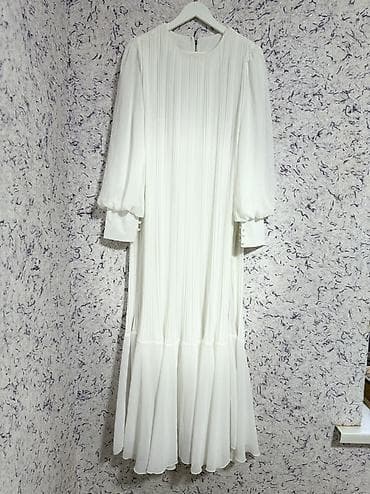 Платья: Абайи и длинные платья в восточном стиле 1) Черная абайя (Турция) - — 3