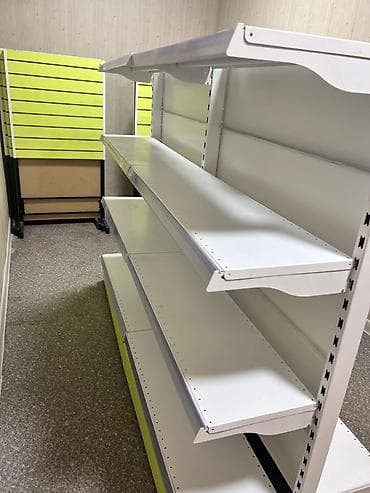 весы большие: Витрина Для продуктов, Лофт, 144 см * 200 см * 60 см, Б/у — 1