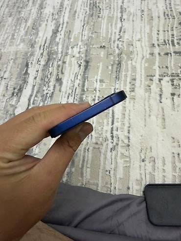 apple phone: IPhone 12, Б/у, 128 ГБ, Синий, Коробка, 75 % — 4
