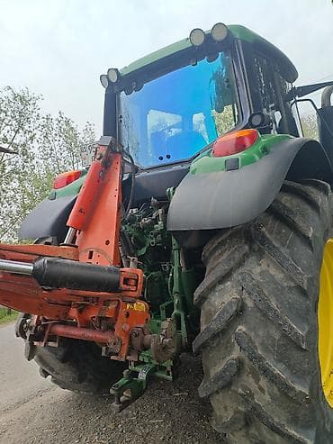 стойки на плуг: Трактор John Deere 6155M с навесным оборотным плугом Основные — 10