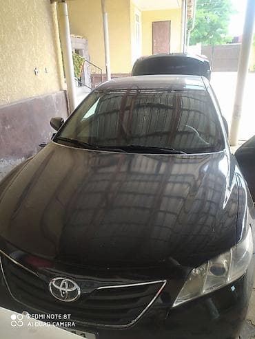 Унаа: Toyota Camry: 2007 г., 2.4 л, Кол менен иштөөчү, Бензин, Седан — 2