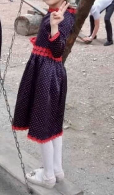 платья мама и дочь: L, цвет - Черный — 5