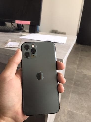 IPhone 11 Pro, 64 ГБ, Matte Midnight Green, Чехол, 74 %