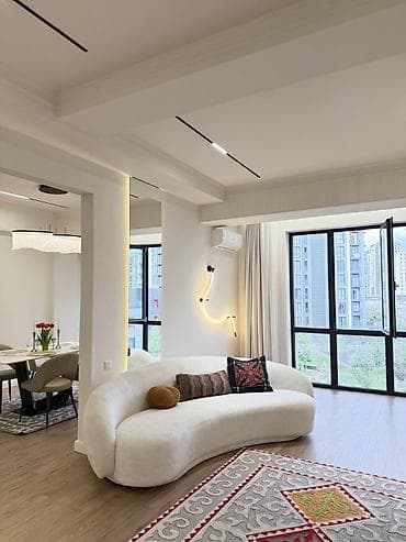 3 комнаты, 131 м², Асанбай мкр Элитка, 4 этаж, Евроремонт