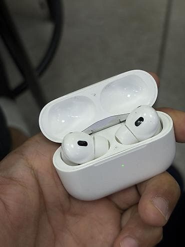 samsung 980 pro: Беспроводные вакуумные наушники, Apple, AirPods Pro 2, Б/у — 1