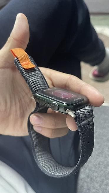 garmin 7x: Смарт‑часы Apple Watch 7 45мм, цвет корпуса — тёмно‑зелёный. Экран — — 3