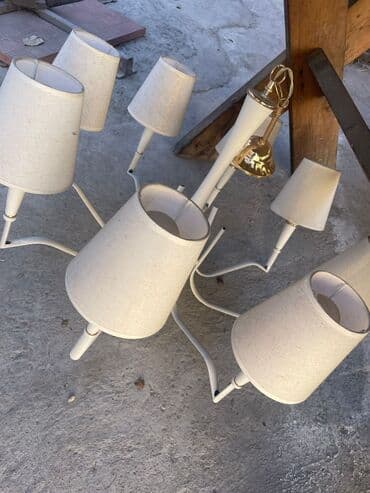 Потолочная люстра на 6 плафонов - Тип: подвесная люстра - Количество