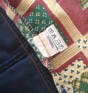 дордой оптом детские вещи: Джинсы и брюки, цвет - Синий, Б/у — 6