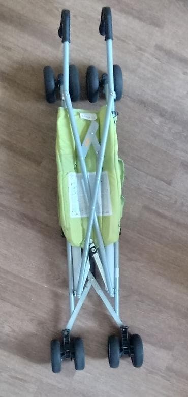 Коляски: Б/у прогулочная коляска-трость Bruin. Была куплена в ОАЭ. Ширина — 3