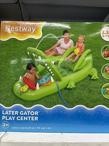 Надувной водный игровой центр Bestway Later Gator - Тематика at lalafo.kg Надувной водный игровой центр Bestway Later Gator - Тематика