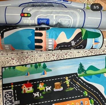 детские горки качели для дома: Бу детские мягкие коврики, размер 140х100 см. ковёр не скользит, на — 3