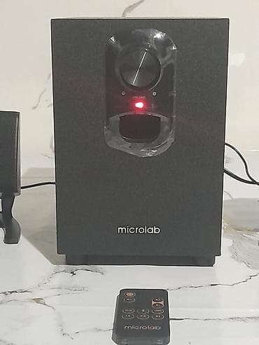 flip 4: Microlab Subwoofer M-108BT 2.1 BLACK 11W (6W+2.5W*2) — 8