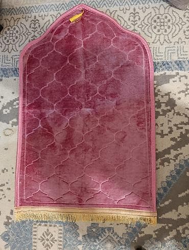 джай намаз: Жайнамаз, Новый, Дорожный/складной, цвет - Розовый — 1