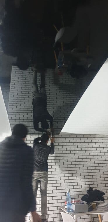 тряпочный шифоньер: Шыптарды монтаждоо, Шып плинтустарын монтаждоо | Гипсокартон, Армстронг, Грильято | Багет, Бордюр, Галтель 6 жылдан ашык тажрыйба — 13